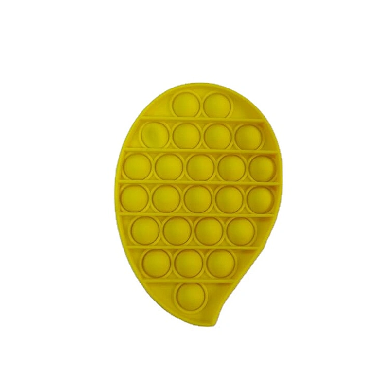Mango Shape Anti-Stress Silicone Toys for Children and Adults Simple Push bubble Toy For Autism Needs Anxiety Release