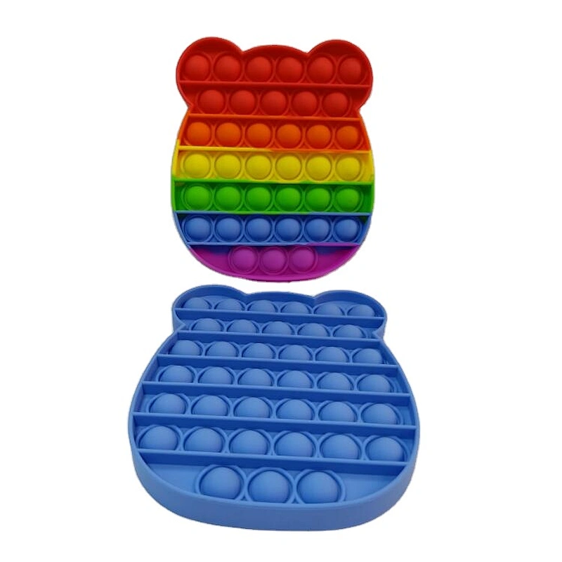New Panda Design relieving stress and anxiety tools Push Pop Bubble Fidget sensory toys for kids and adults