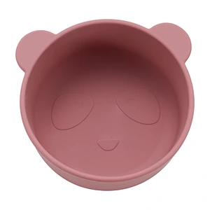 2023 Good Selling New Funny Design Baby Tableware Set with Bowl Spoon Plate Silicone Baby Feeding Set