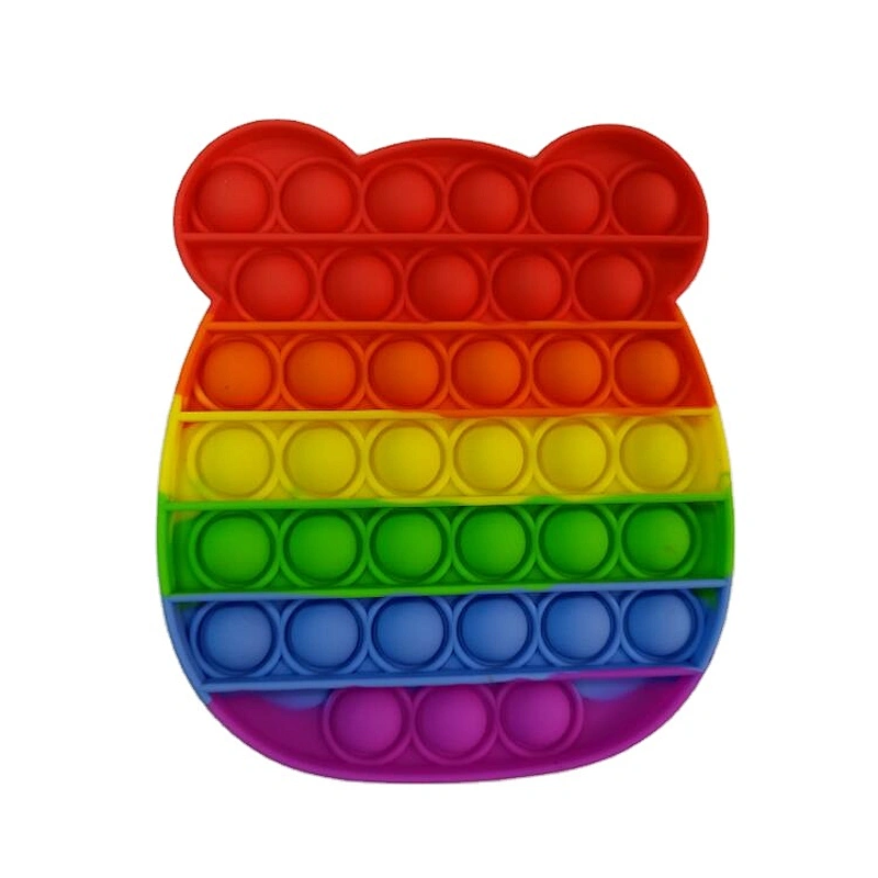 New Panda Design relieving stress and anxiety tools Push Pop Bubble Fidget sensory toys for kids and adults