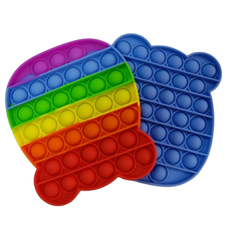 New Panda Design relieving stress and anxiety tools Push Pop Bubble Fidget sensory toys for kids and adults