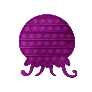 Hot Sale Rodent Pioneer octopus-shaped Silicone Rainbow Toys Push Bubble Fidget Sensory Decompression Control Fidget Simple Toy