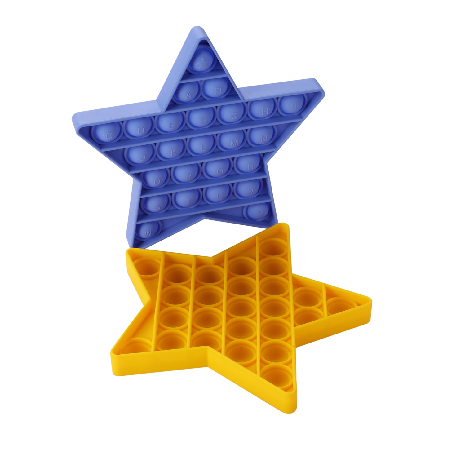 OEM five-pointed start hot popping selling item silicone sensory Fidget Toys