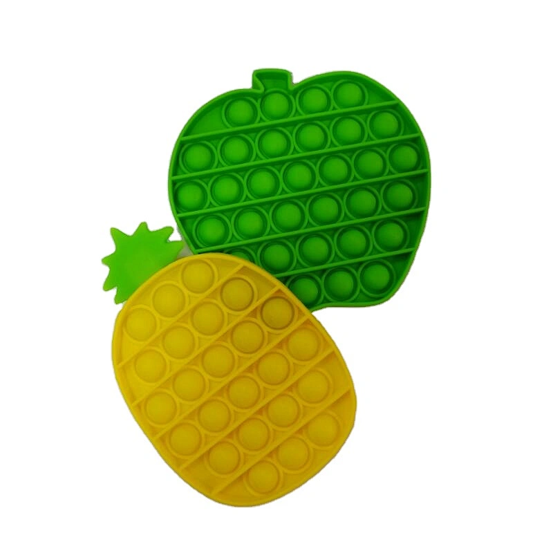 Fruit Pineapple Pop Up Sensory Autism Special Release Stress Reliever Popper Bubble Fidget Toys