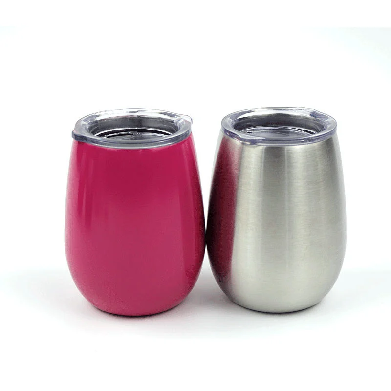 Stainless Steel Metal Type suction mug 8 OZ stainless steel travel tumbler cup