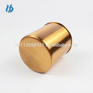 420ml single wall pure copper coffee mug with handle  wine glass brass cup