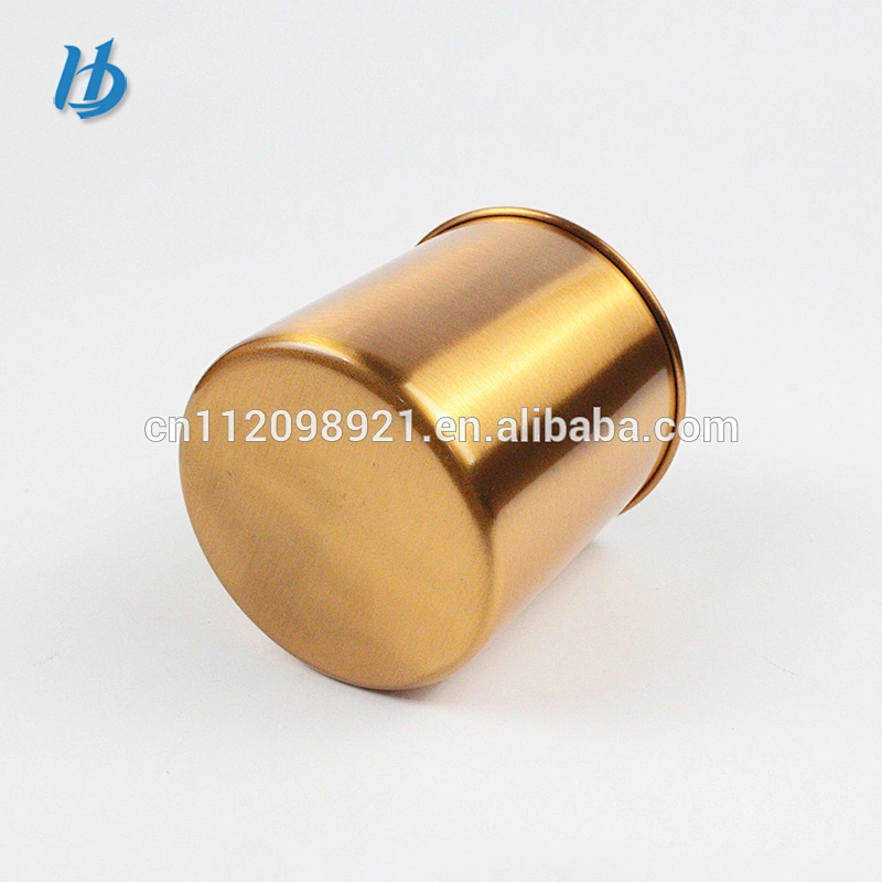 420ml single wall pure copper coffee mug with handle  wine glass brass cup