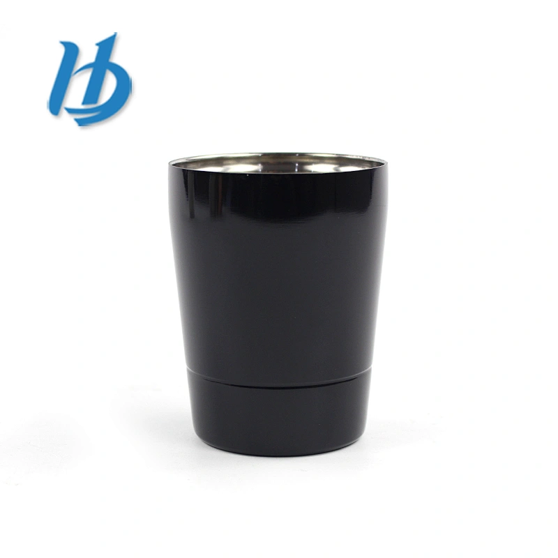 Foldable coffee mug,double wall steel travel mug 8oz insulated mug wholesale
