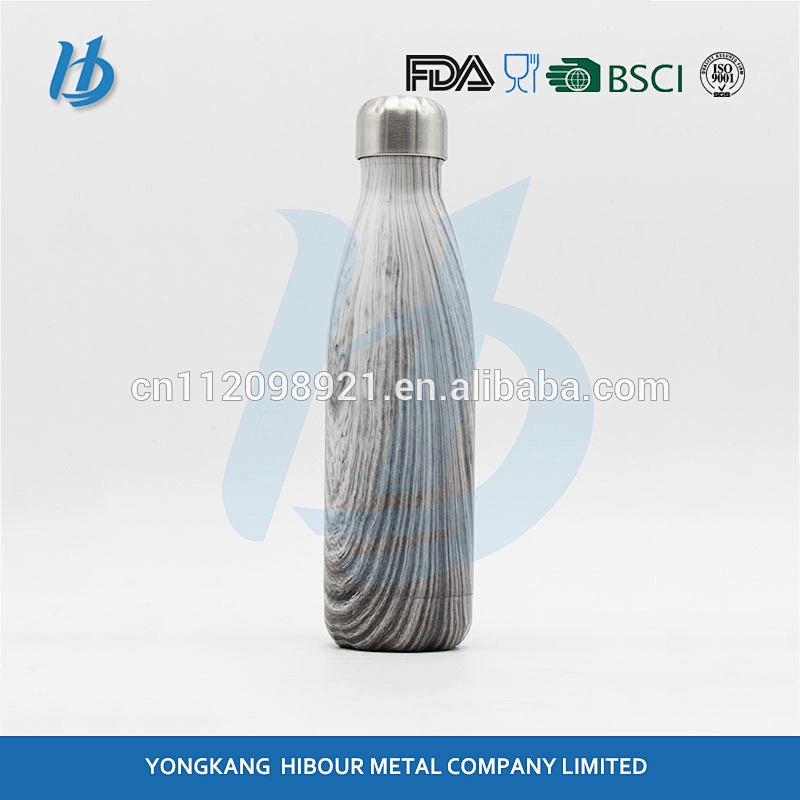 modern innovational 500ml cola shaped stainless steel vacuum flask bottle sport water bottle hot sale on amazon