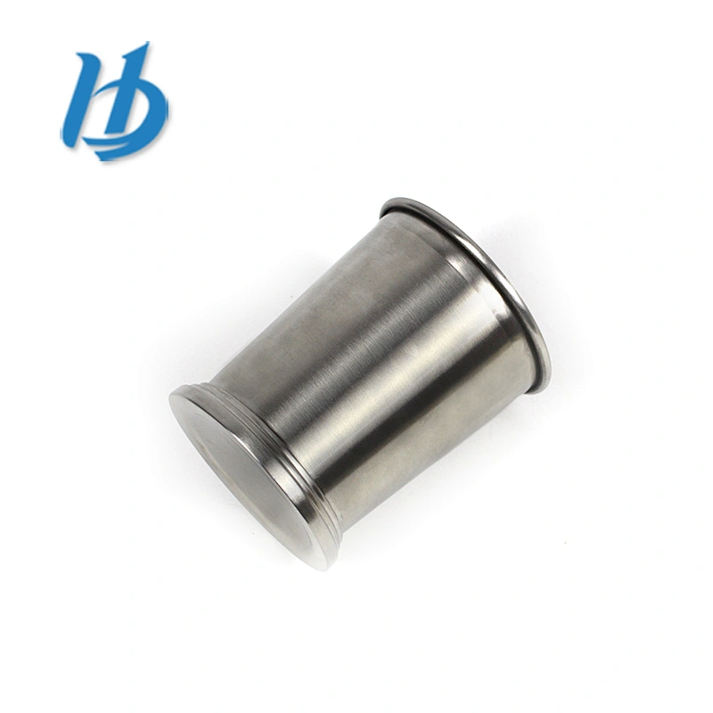 Factory industrial simple 304 stainless steel single wall mug without handle