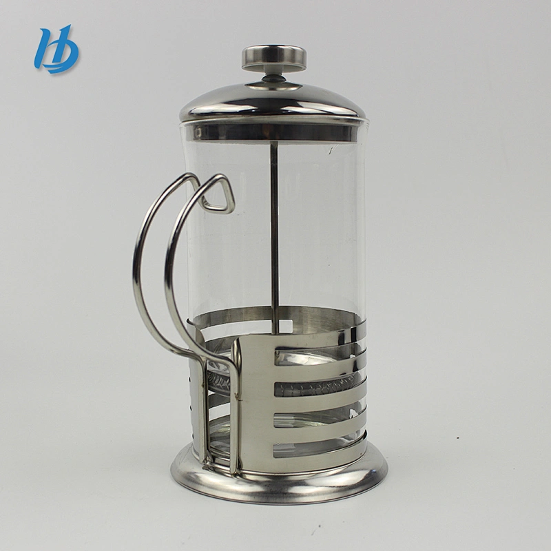 Hot sale coffee pot maker,glass and personalized coffee pot with stainless steel handle