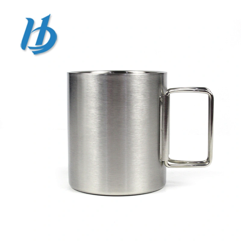 Personalized design custom coffee mug,double wall mug with two handle coffee mug manufacturer