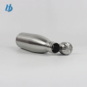 Sublimation thermal water bottle,500ml double wall cola shape bottle