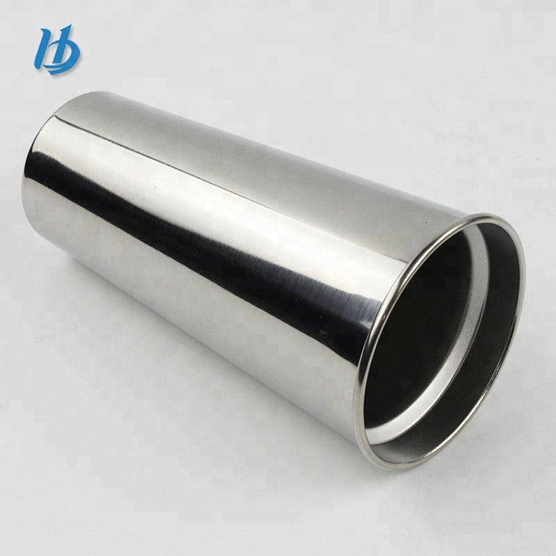 Hibour Popular insulated 16oz silver color roll edge stainless steel beer mug