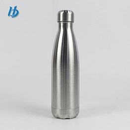 Premium quality vacuum insulated cola bottle stainless steel vacuum flask bottle sport water bottle