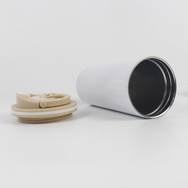 wholesale stainless steel coffee cup double wall yogurt cups with handle