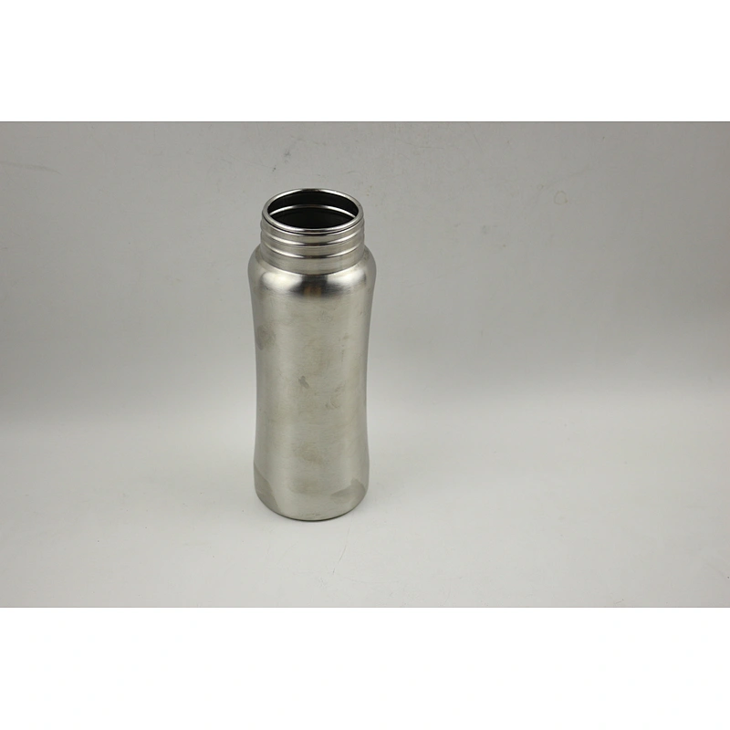 Custom Vacuum Single walled Stainless Steel Brief Sports Water Boittles