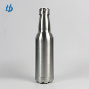 Fashionable vacuum insulated water bottle,thermal cola shaped bottle wholesale