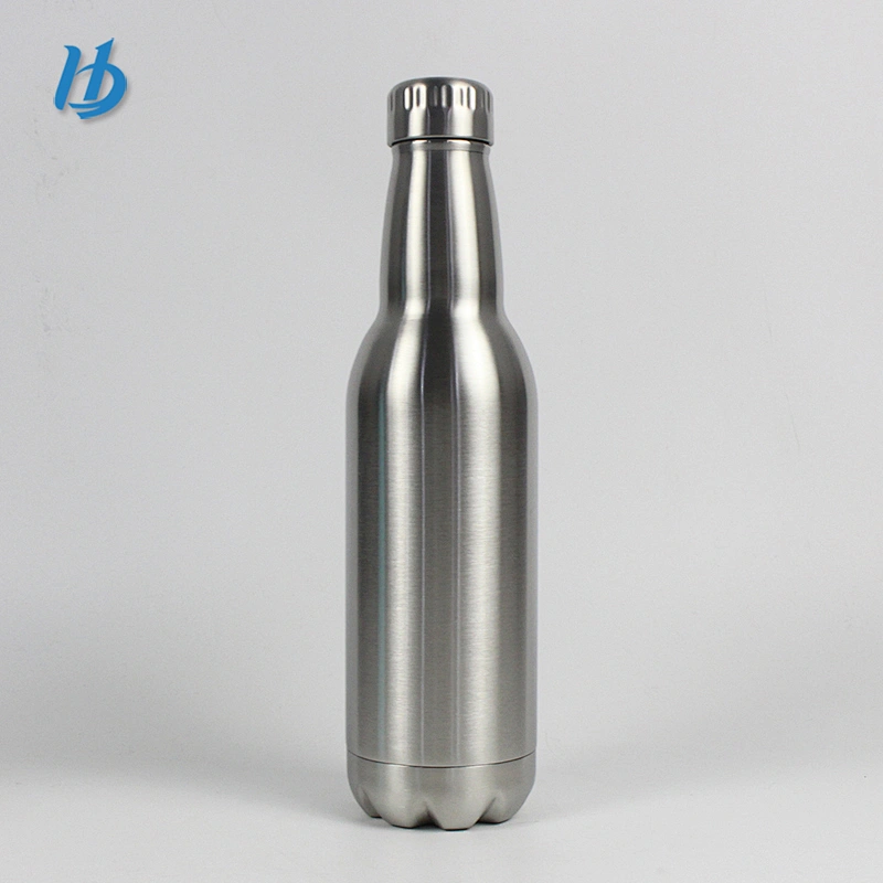 Fashionable vacuum insulated water bottle,thermal cola shaped bottle wholesale
