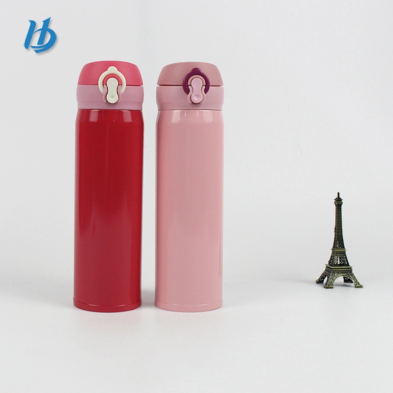 Hot sale thermos vaccum flask,double wall water bottle lovely cuttomized logo