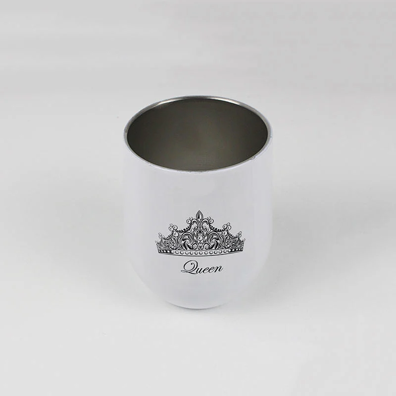 egg shaped thermo ceramic cup coffee mug with customized logo