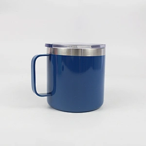 hot selling steel mug with handle  coffee mug  wholesale mugs with carabiner handle