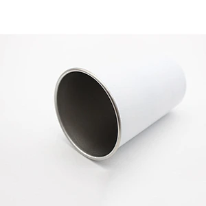 Hot selling single  wall steel tumbler  colored glass beer cups