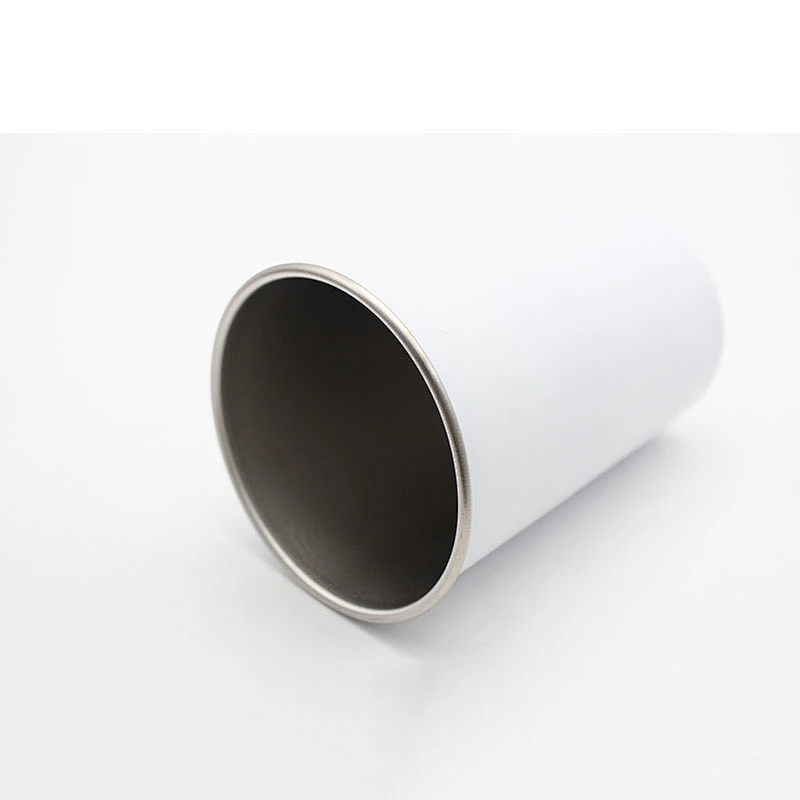 Hot selling single  wall steel tumbler  colored glass beer cups