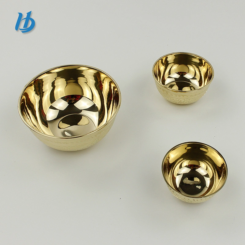 2017 yongkang foreign trade single layer pure copper 100% hand engraving bowl with cheaper price