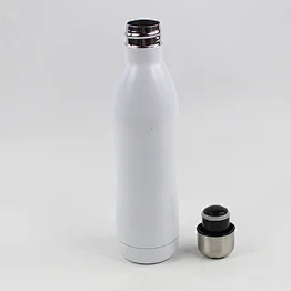 Wholesale cola bottle,stainless steel cola bottle double wall with lid