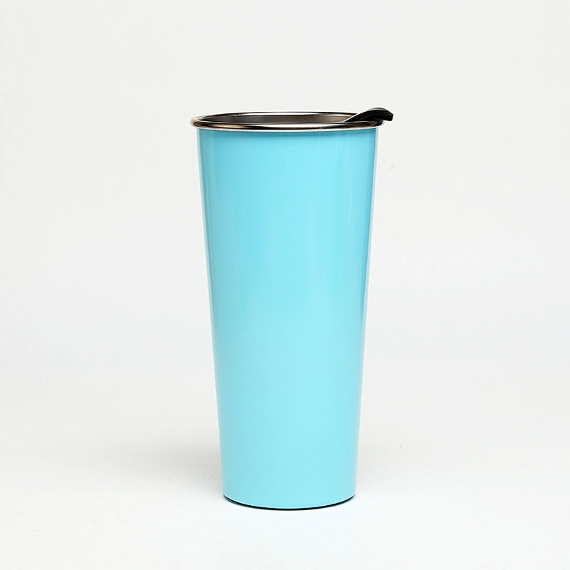 High quality steel coffee cup,500ml stainless steel coffee mugs with lid vacuum insulated coffee mug