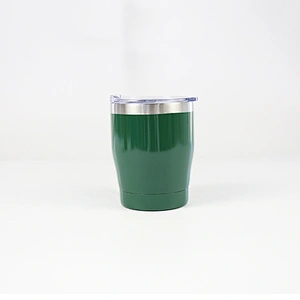 Hot selling new products  stainless steel double wall glass cup milk tea cup wholesale