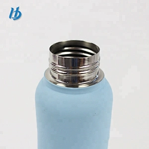600ml High quality double wall stainless steel thermos bottle tall thin bottle