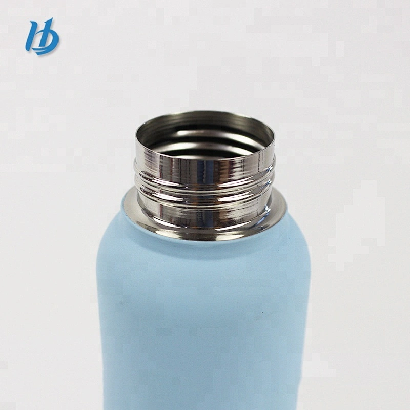 600ml High quality double wall stainless steel thermos bottle tall thin bottle