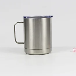 double wall steel tumbler  stainless steel insulated mugs for sublimation gift mug