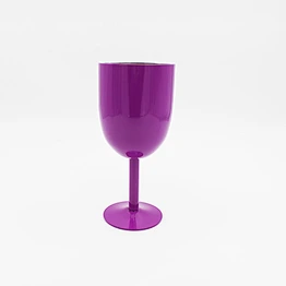 double wall steel tumbler colored wine glass goblet  with a leakproof water goblets
