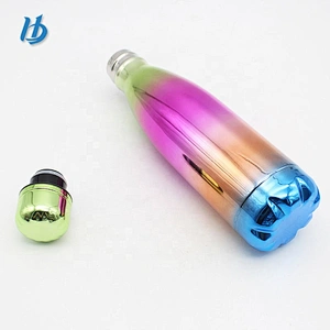 500ml vacuum insulated travel water bottle stainless steel double wall cola bottle sport water bottle