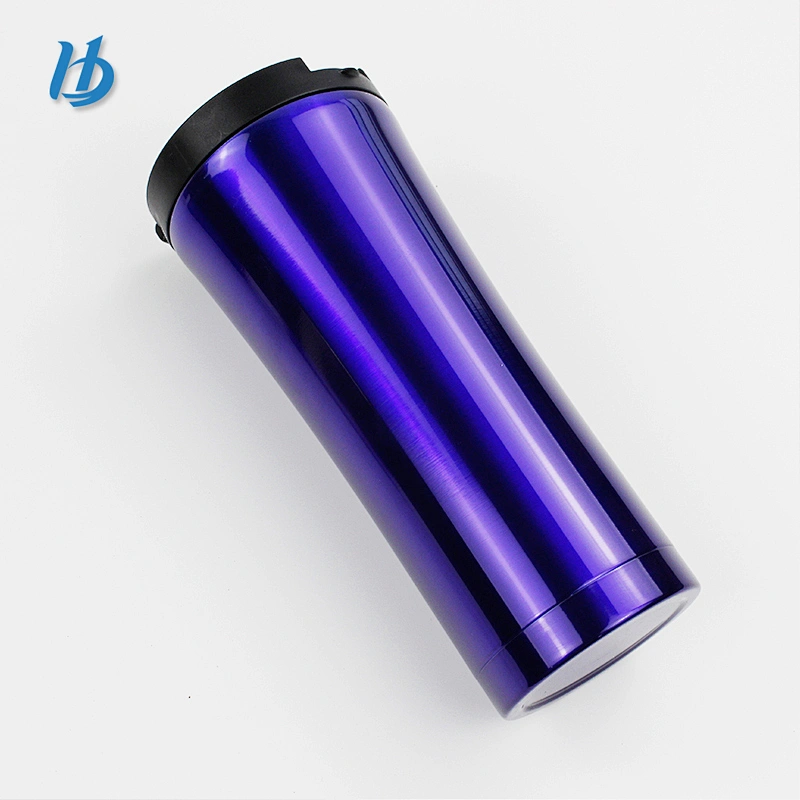 Metal coffee mug ,double wall travel coffee mug without handle wholesale