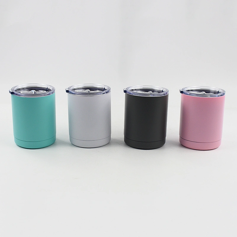 Most popular new design 10 oz stainless steel wine tumbler tumbler cups insulated tumblers