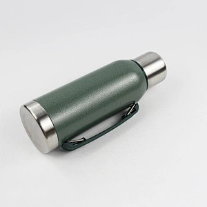 High quality cute water bottle,foldable 1L water bottle vacuum insulated  stainless steel bottle