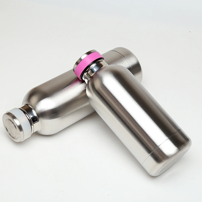 Hot selling new style hands free baby bottle feeding thermos  stainless steel water bottles insulated