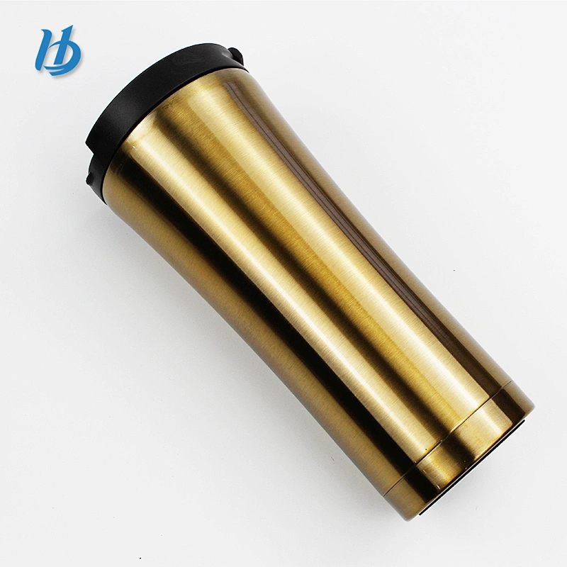 Metal coffee mug ,double wall travel coffee mug without handle wholesale