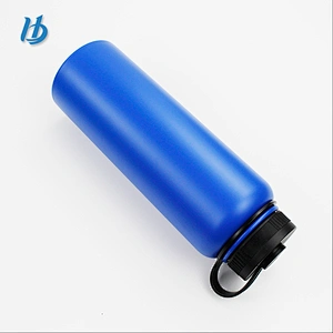 Foldable water bottle,cute water bottle painting vacuum insulated stainless steel