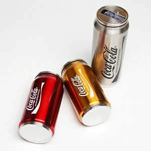 stainless steel cola can thermos coke can water bottles