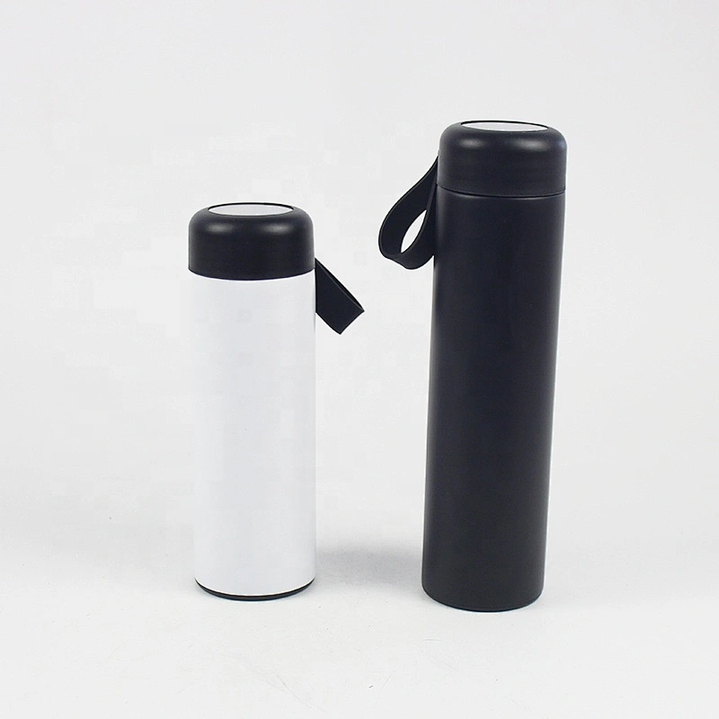 Double wall painting water bottle,stainless steel vacuum insulated water bottle customized logo