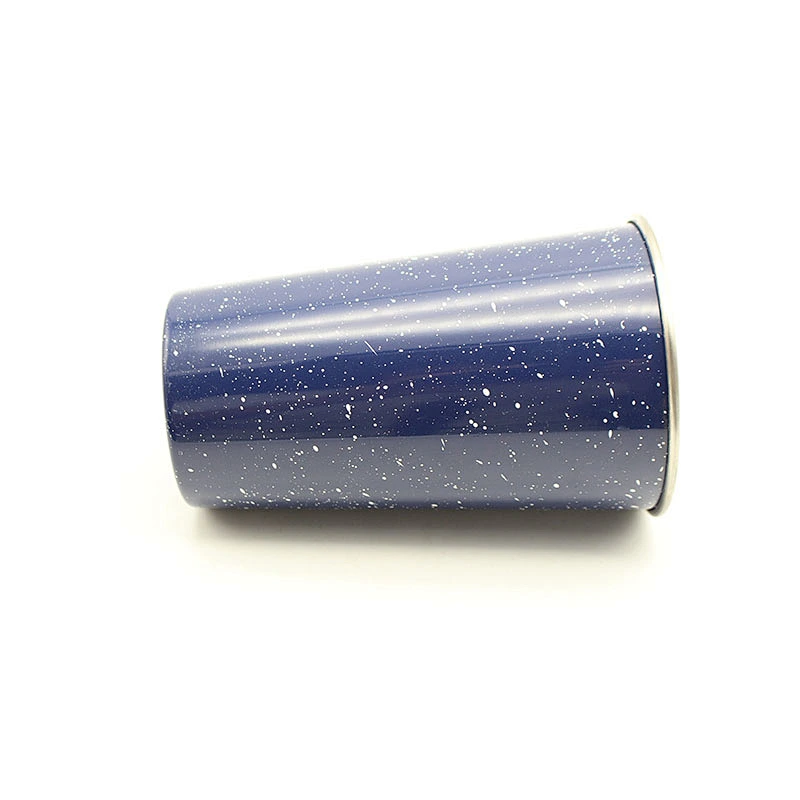 Hot selling single  wall steel tumbler  colored glass beer cup beer cup 500ml steel beer cups