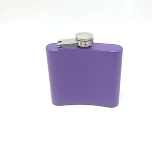 Promotional 2019 hot sale stainless steel spray paint new hip flask made in China for man