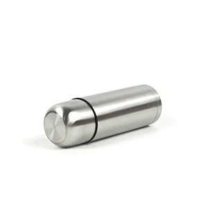 High quality bullet shaped stainless steel hot water bottles