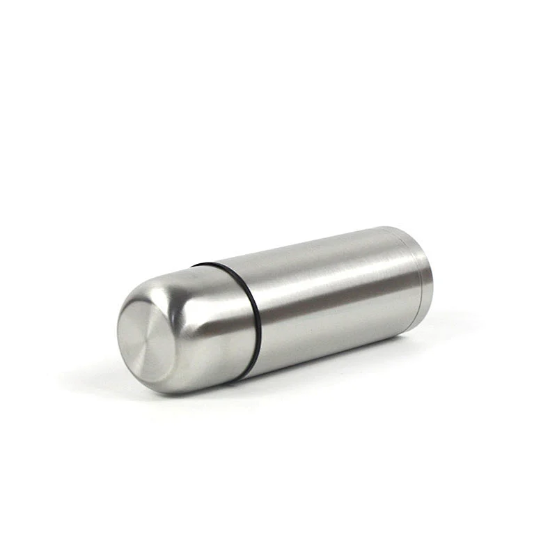 High quality bullet shaped stainless steel hot water bottles