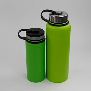 steel flask with handle double wall  insulated wine tumbler tritan water bottle bottled water manufacturing